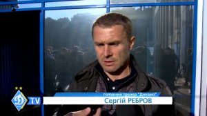 Сергей РЕБРОВ о матче со "Сталью"