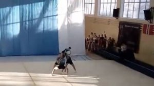 Соревнования по акробатике, мужская четверка