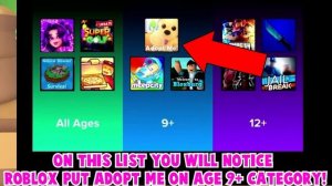 ?ADOPT ME WILL BE AGE RESTRICTED!? (THIS IS SERIOUS!) +ALL INFO ROBLOX