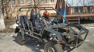 За руль багги только в полной снаряге!?