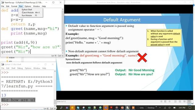 Cbse class 12 python functions part-2