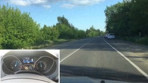 Ford Focus III, рестайлинг, 2017. Разгон от 0 до 100 км/ч.