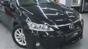 Чистим кузов автомобиля от краски. Восстанавливаем и полируем LEXUS CT 200h