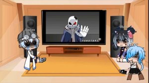 ♠️Реакция undertale на битву киллера vs хоррора♠️