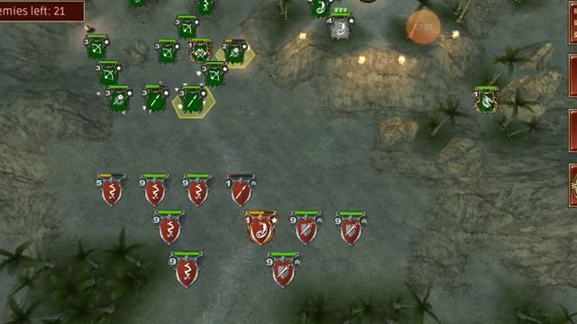 Hex Commander: Fantasy Heroes gameplay, Greenskins Campaign Ep 28 смотреть онлайн