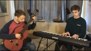 Ciudad de Córdoba by Andrés Chazarreta (duet for guitar and piano)