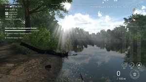 Река Мадвотер Трофейная травяная щука на блесну Fishing Planet