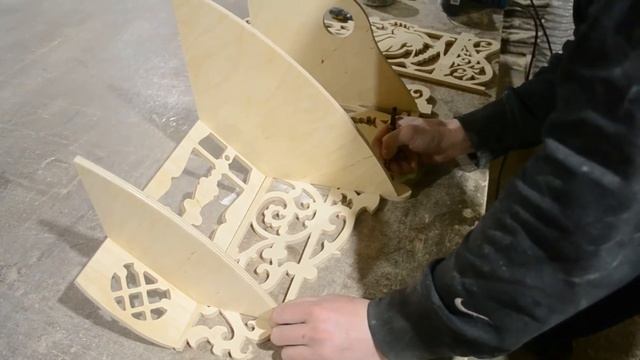 Угловая полка. Полка для икон. Иконница. Cutmaster 1500. Столярка смотреть онлайн