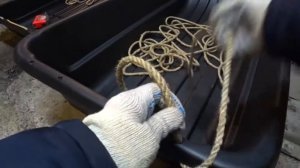 Сани-волокуши.Крепим верёвку-Альманах-