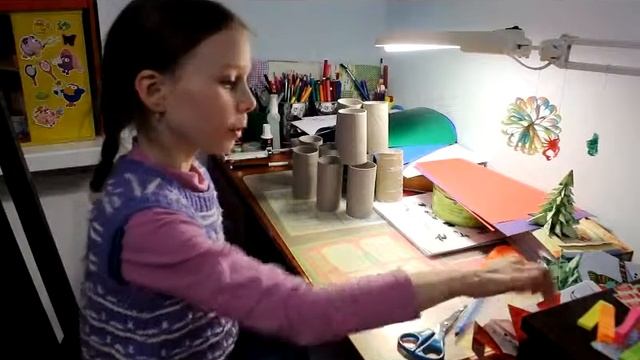 Я рассказываю о своих Новогодних поделках)?❄⛄ смотреть онлайн