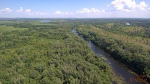 Речка Сухая  Воложка на острове Карачаровский.