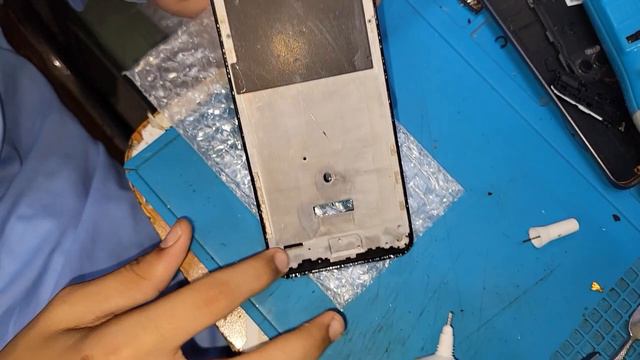 Замена экрана How to Restore Your Tecno Phone's Broken Screen - Destroyed phone restoration