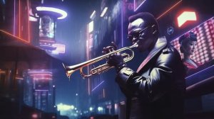 Neon Blues * Relaxing Blade Runner Soundscape * Cyber Jazz⧸Blues Ambient Music