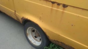 Заброшенная газель маршрутка