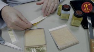 How to use Gold Leaf -  Gilding with the Instacoll system - Tutorial