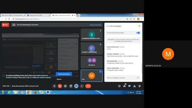Sorting   Bubble sort, insertion sort , selection sort, radix sort