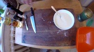 Кольца кальмара в пивном кляре.