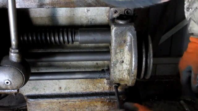 Токарный станок 1К62 - Снятие суппорта, фартука. смотреть онлайн