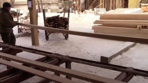 Многопильный станок БУК 700 - переработка тонкомера