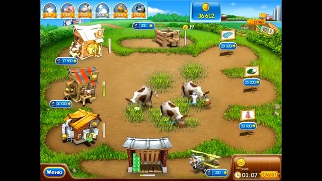 Веселая ферма 2 Шляпная 4 FarmFrenzy на золото смотреть онлайн