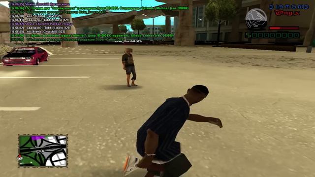 Diamond RP Onyx [#5] Забил стрелу с бомжом [SAMP] смотреть онлайн