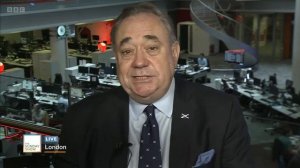 Alex Salmond describes the UK economy as the sick man of Europe