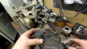 Собрал долгий мотор, длинною в зиму. 1E40QMB