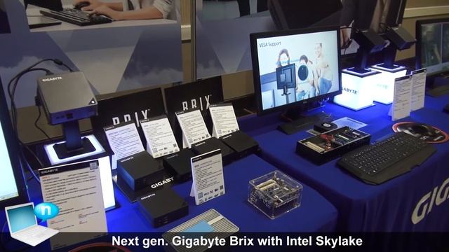 Next gen. Gigabyte Brix with Intel Skylake смотреть онлайн