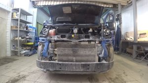 Fiat Ducato установка бигалогенных линз