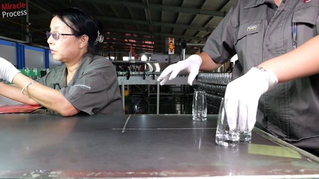 Visual Feast ! Chinese Factory Mass Produces Household Glass Cups & Decanter смотреть онлайн