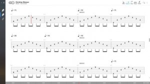 Type O Negative - Christian Woman (RYTHM GUITAR TAB PLAY ALONG)