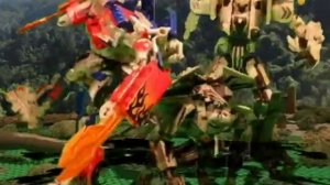 Transformers: RotF - Forest Battle (stop-motion)