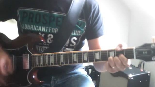 Highway to hell AC/DC - Gibson SG standard - Peavey C30 - celestion G12 H30 Classic 30 смотреть онлайн