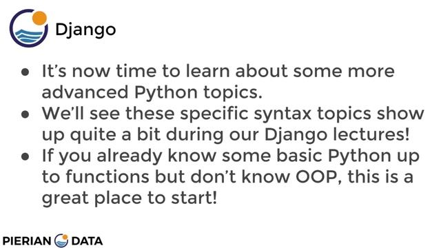 027 Introduction to Python Advanced