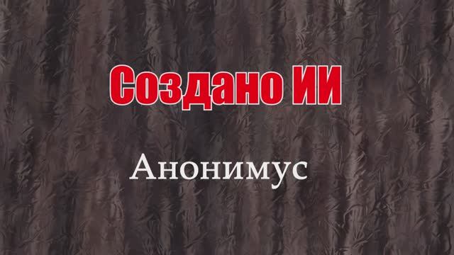 Создано ИИ. Анонимус