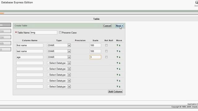How to create a database with Oracle смотреть онлайн