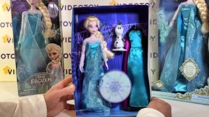 Кукла Поющая Эльза Холодное сердце набор frozen - холодное сердце обзор
