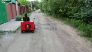 Самодельный детский электромобиль