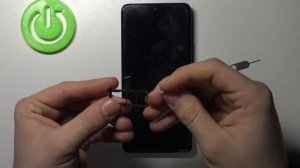 Как вставить сим карту в Xiaomi Mi 11 Lite / Вставить карту памяти Xiaomi Mi 11 Lite