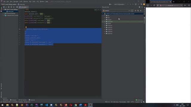 PHP Session Fixation смотреть онлайн