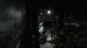 Resident Evil HD Jill Valentine part5. Убегаем от гигантской змеи и сражаемся с зомби в склепе.mp4