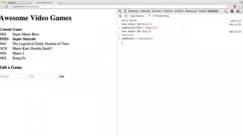Chrome DevTools Console