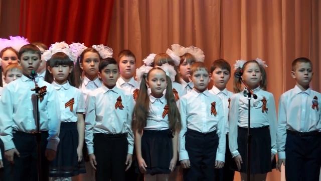 Хор 4-х классов Знаменской школы № 1 имени Сергея Курочкина Минусинский район смотреть онлайн