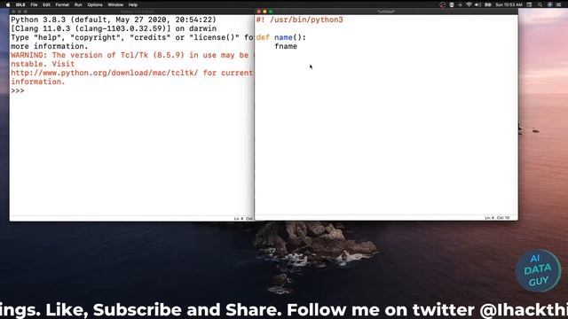 Let's code | Python Scopes | aidataguy смотреть онлайн