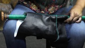 Изготовление тувинской национальной обуви