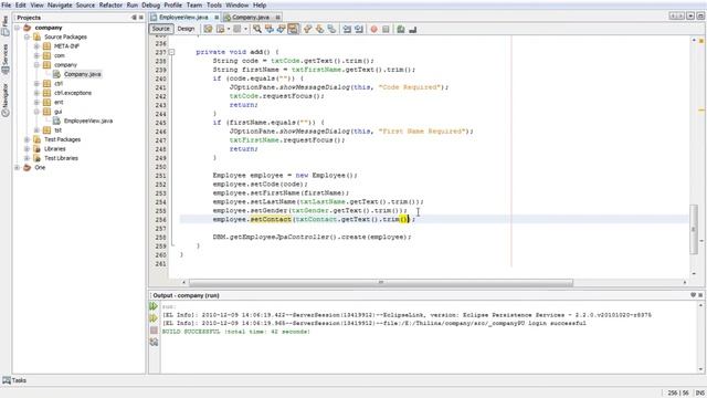 java persistence (JPA) with MySql Database part7.avi смотреть онлайн