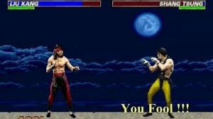 MK Liu Kang vs Shang Tsung