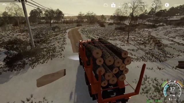 КАРТА СОВХОЗ РАССВЕТ ДЛЯ ФС 19 | ЛЕСОРУБ | Farming Simulator 19