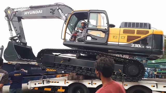 EXTREMEEEM!!! - UNLOADING ALAT BERAT
