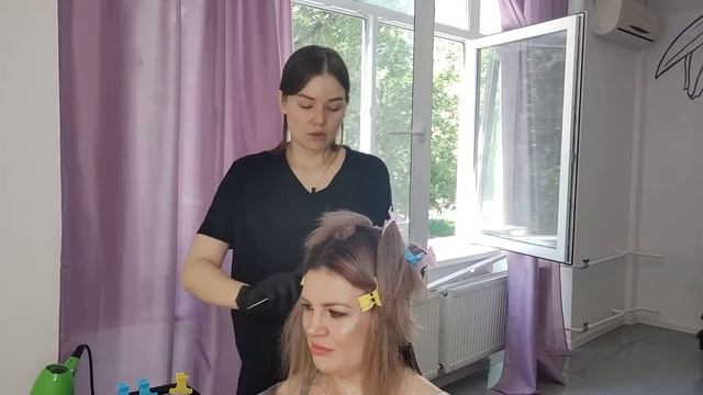 ?Выпрямление волос кератином в Москве